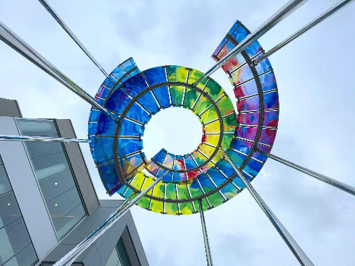 Spiral Glass Art