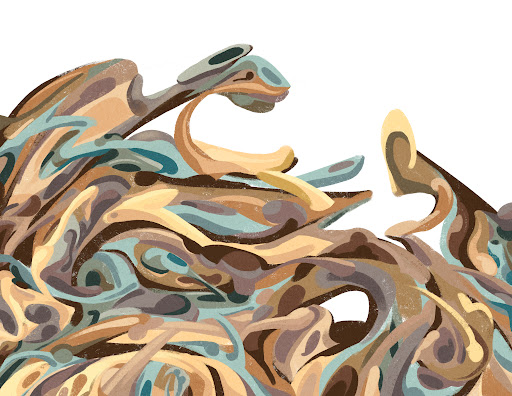 Wavy Abstract Color